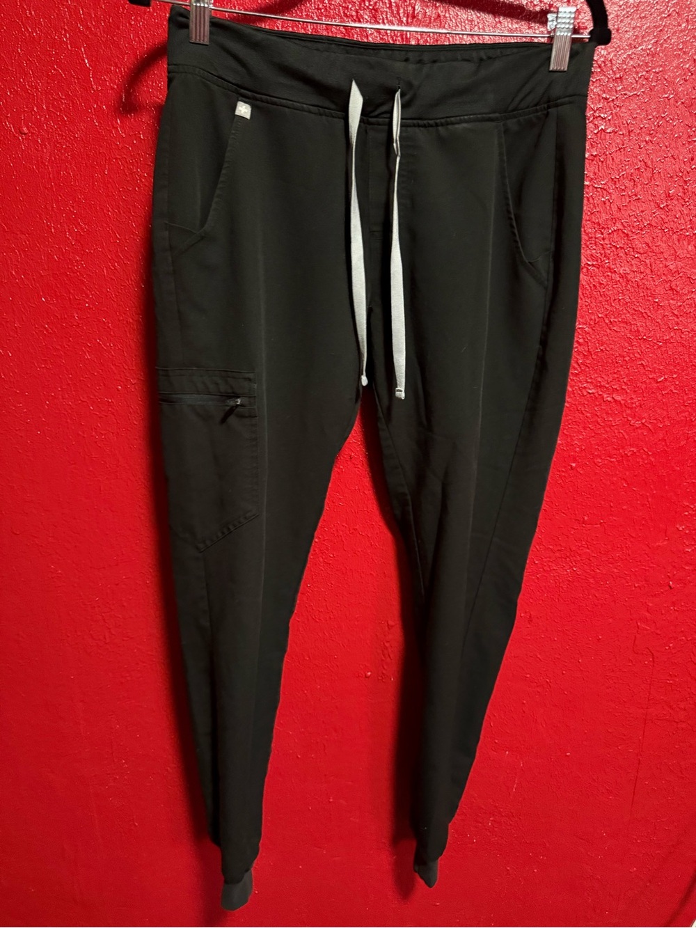 211. Preloved Figs Women's Black Joggers with Drawstring